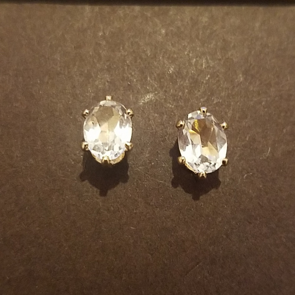 CZ Oval Earrings - BYOB